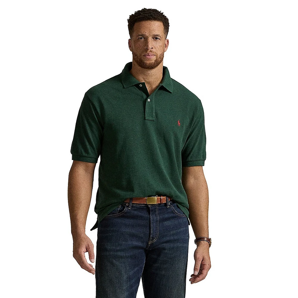 Big & Tall Soft Cotton Polo Shirt