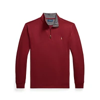 Big & Tall Estate-Rib Quarter-Zip Pullover