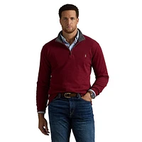 Big & Tall Estate-Rib Quarter-Zip Pullover