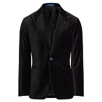 Modern-Fit Velvet Tuxedo Jacket