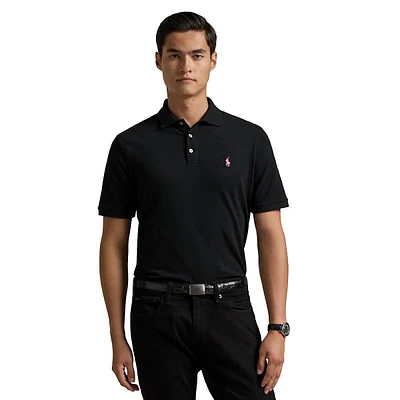 Pink Pony Classic-Fit Stretch Mesh Polo Shirt