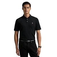 Pink Pony Classic-Fit Stretch Mesh Polo Shirt