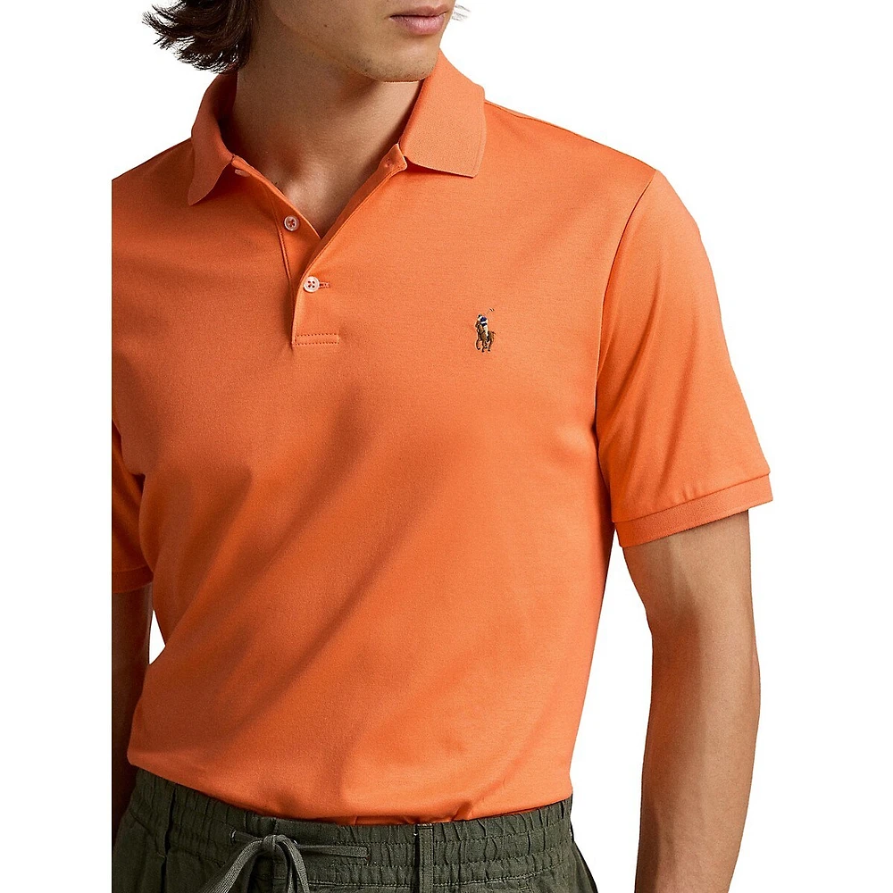 Classic-Fit Ultrasoft Polo Shirt