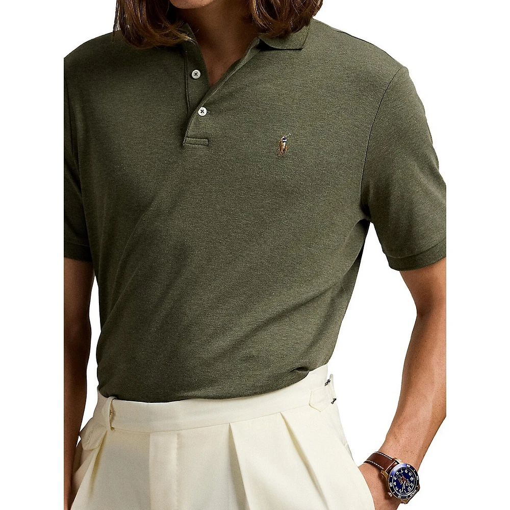 Classic-Fit Ultrasoft Polo Shirt