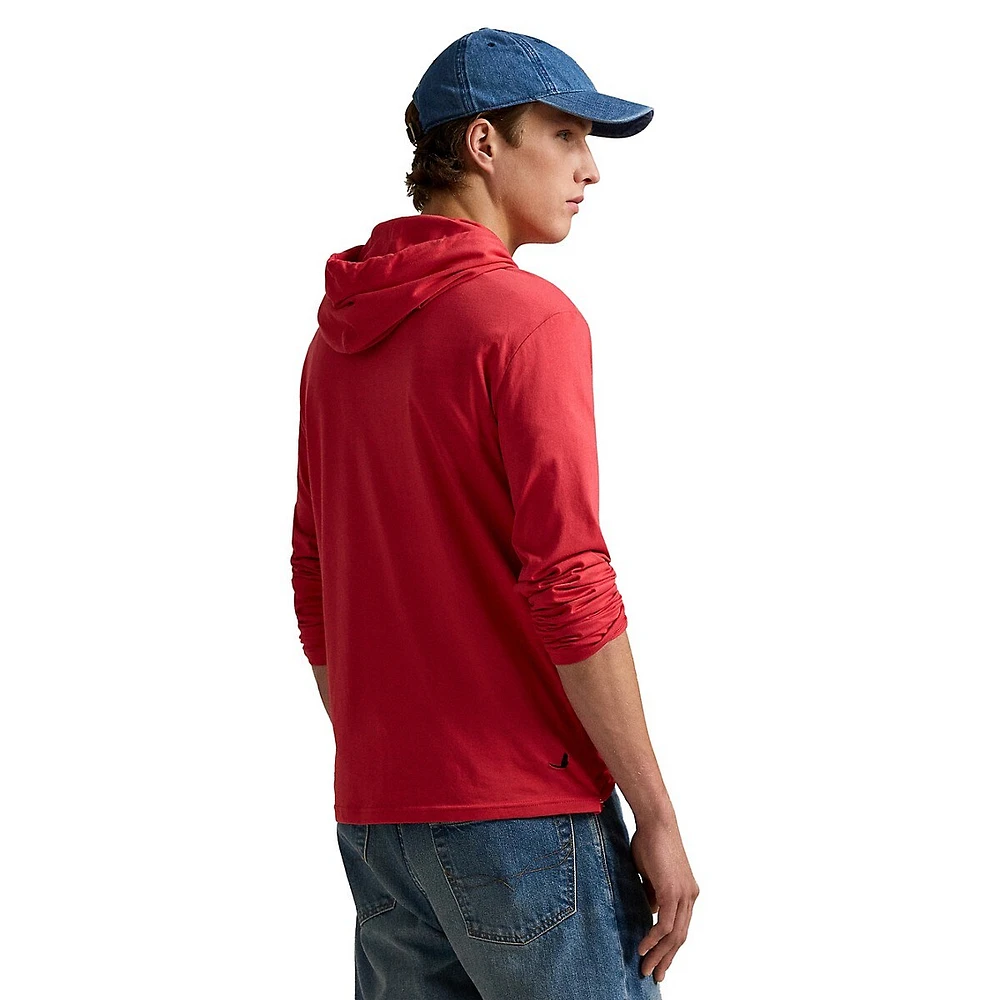 T-shirt à capuche en jersey
