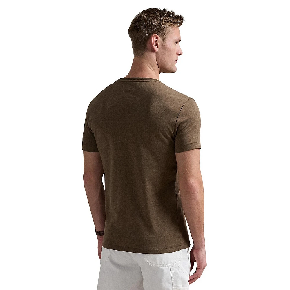 Custom Slim-Fit Soft Cotton T-Shirt