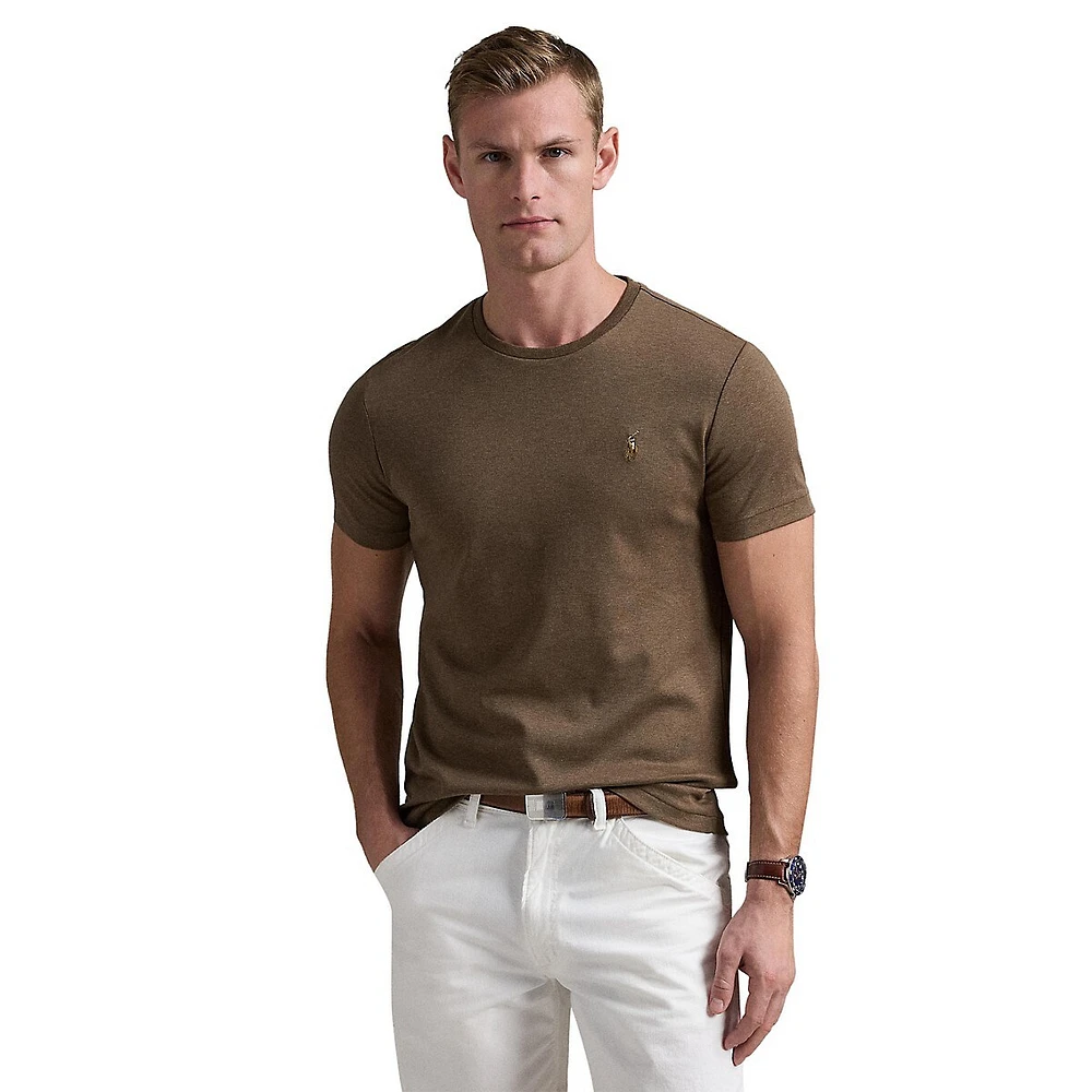 Custom Slim-Fit Soft Cotton T-Shirt