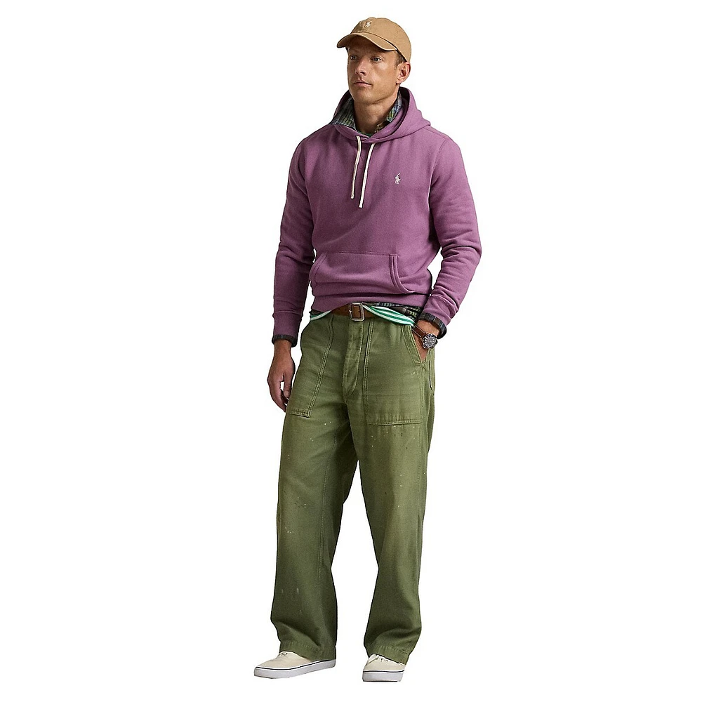 Le sweat à capuche polaire RL