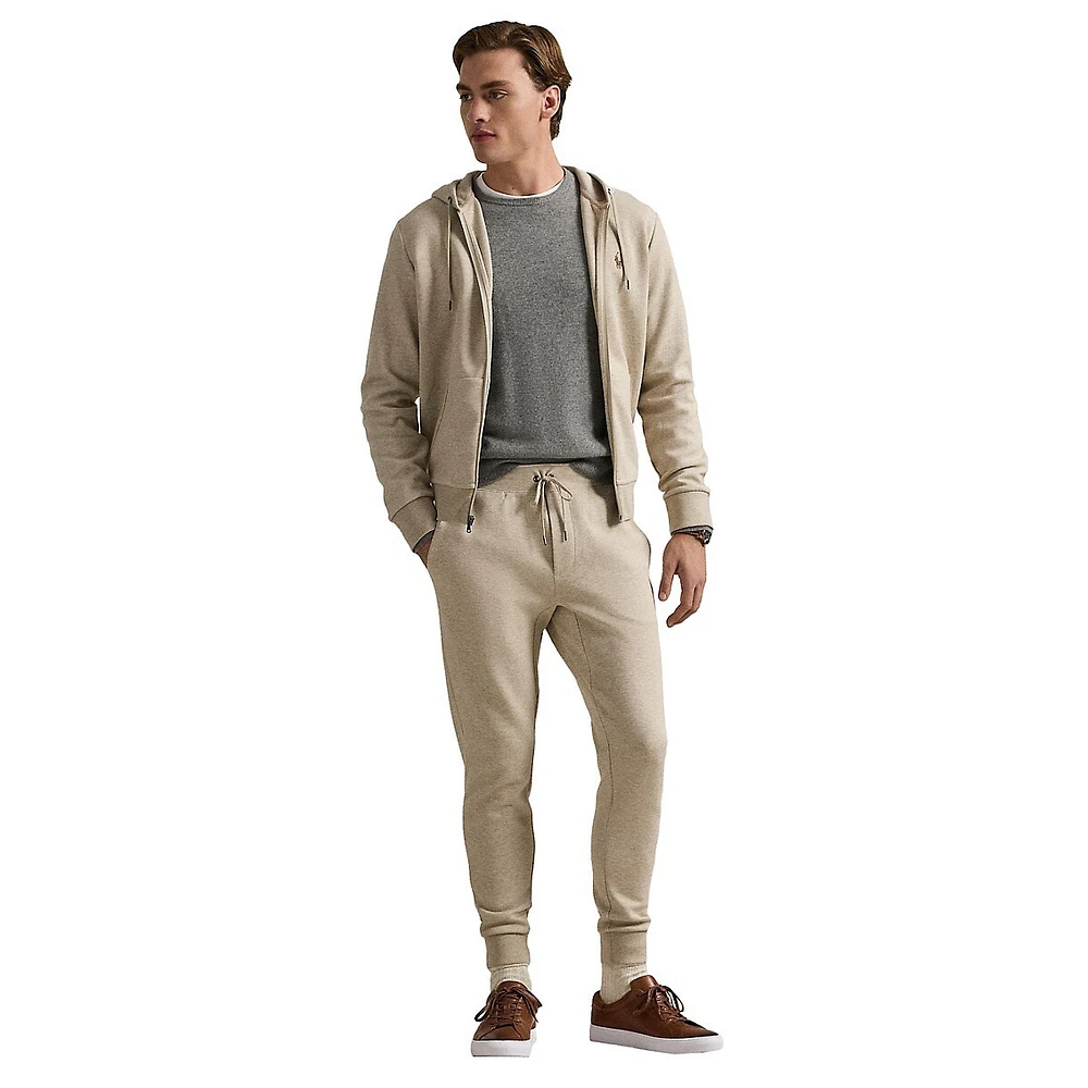 Double-Knit Jogger Pants