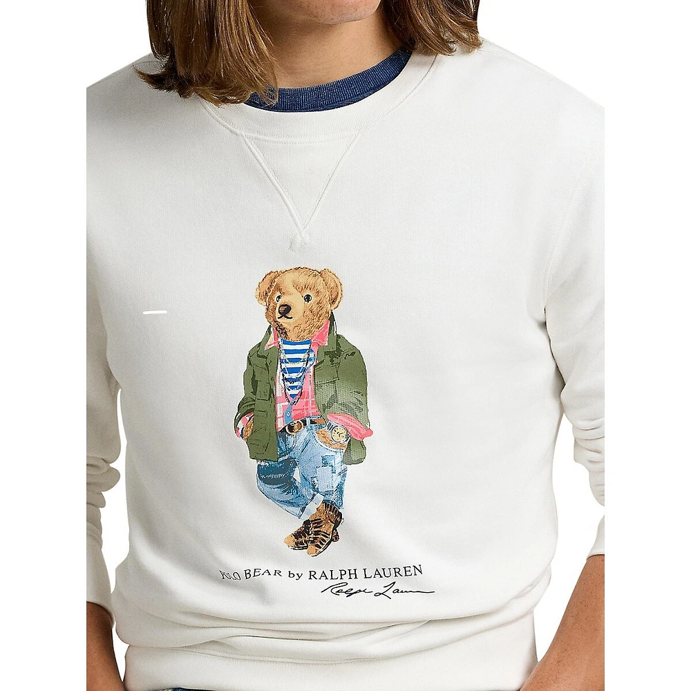 Polo Bear Fleece Sweatshirt