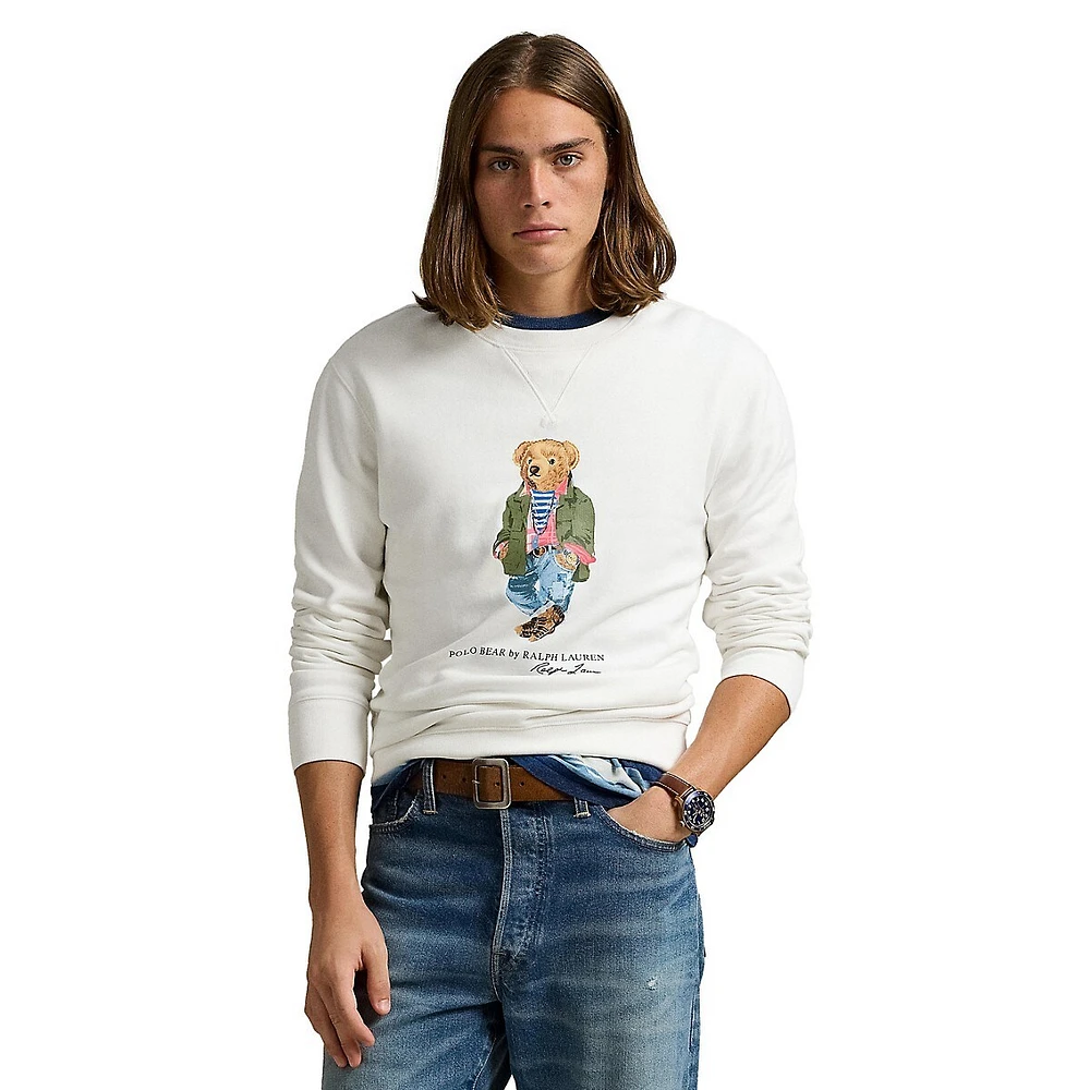 Polo Bear Fleece Sweatshirt