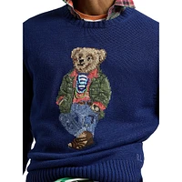 Polo Bear Cotton Sweater