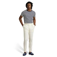 Custom Slim-Fit Striped Jersey T-Shirt