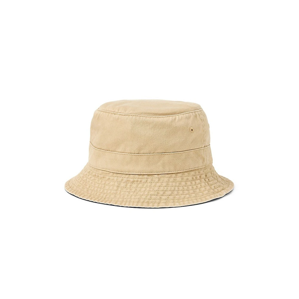 Polo Bear Twill Bucket Hat