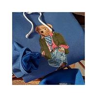 Polo Bear Garment-Dyed Fleece Hoodie