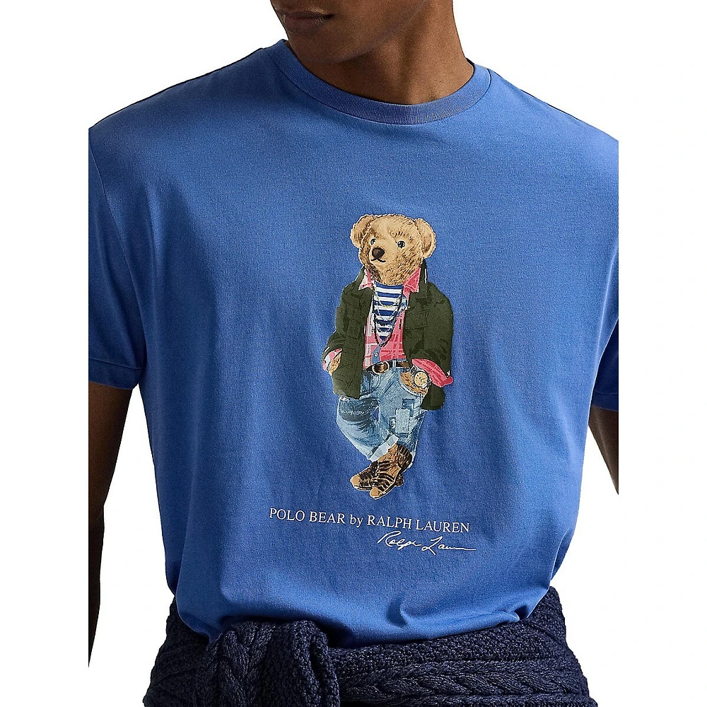 Classic-Fit Polo Bear Jersey T-Shirt