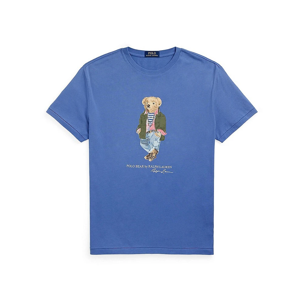 Classic-Fit Polo Bear Jersey T-Shirt