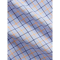 Classic-Fit Plaid Stretch Poplin Shirt