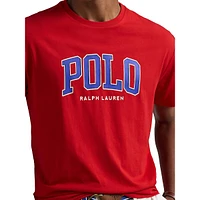 T-shirt en jersey coupe classique avec logo