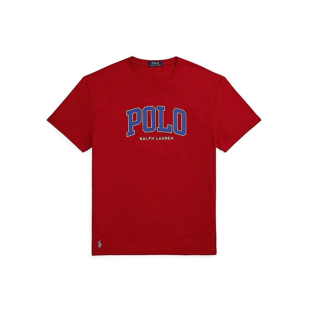 T-shirt en jersey coupe classique avec logo