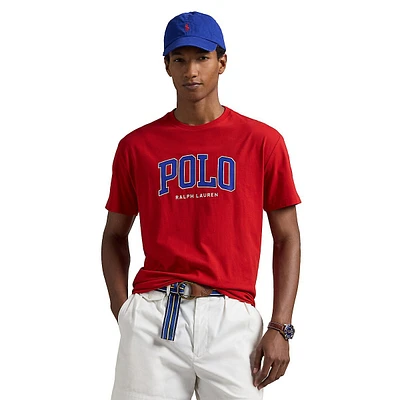 T-shirt en jersey coupe classique avec logo