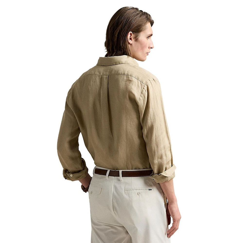 Classic-Fit Linen Shirt