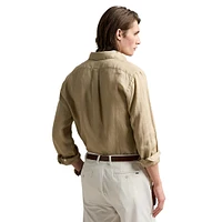 Classic-Fit Linen Shirt