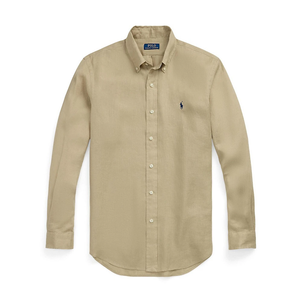 Classic-Fit Linen Shirt