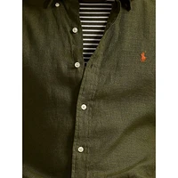 Classic-Fit Linen Shirt