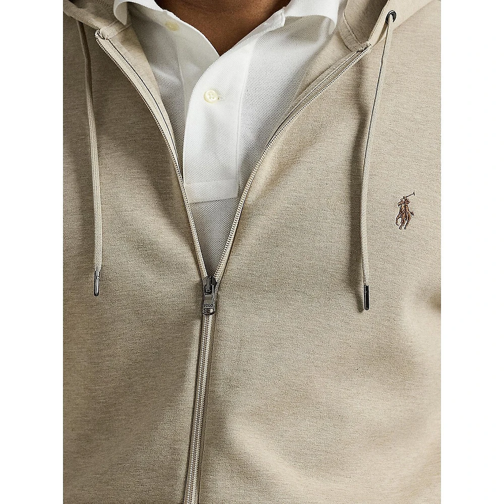 Big & Tall Double-Knit Full-Zip Hoodie