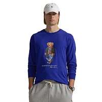 Big & Tall Polo Bear Jersey Long-Sleeve T-Shirt