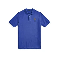 Big & Tall Polo Bear Garment-Dyed Mesh Shirt