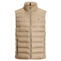 The Colden Linen & Down-Alternative Vest