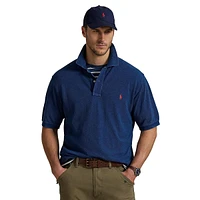 Big & Tall Indigo Mesh Polo Shirt