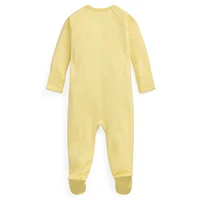 Baby's Cotton Interlock Footed Coverall