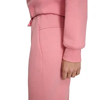 Fleece Straight-Leg Sweatpants