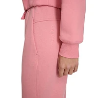 Fleece Straight-Leg Sweatpants