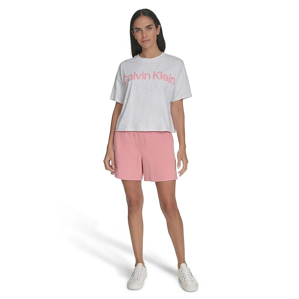 Puff Print Graphic Logo T-Shirt