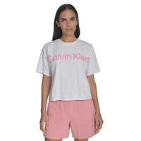 Puff Print Graphic Logo T-Shirt