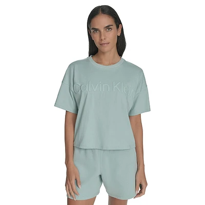 Puff Print Graphic Logo T-Shirt