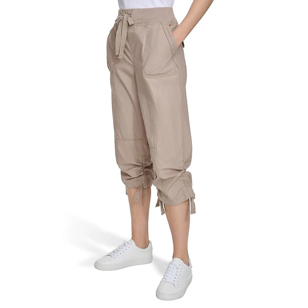 Convertible Capri Cargo Pants