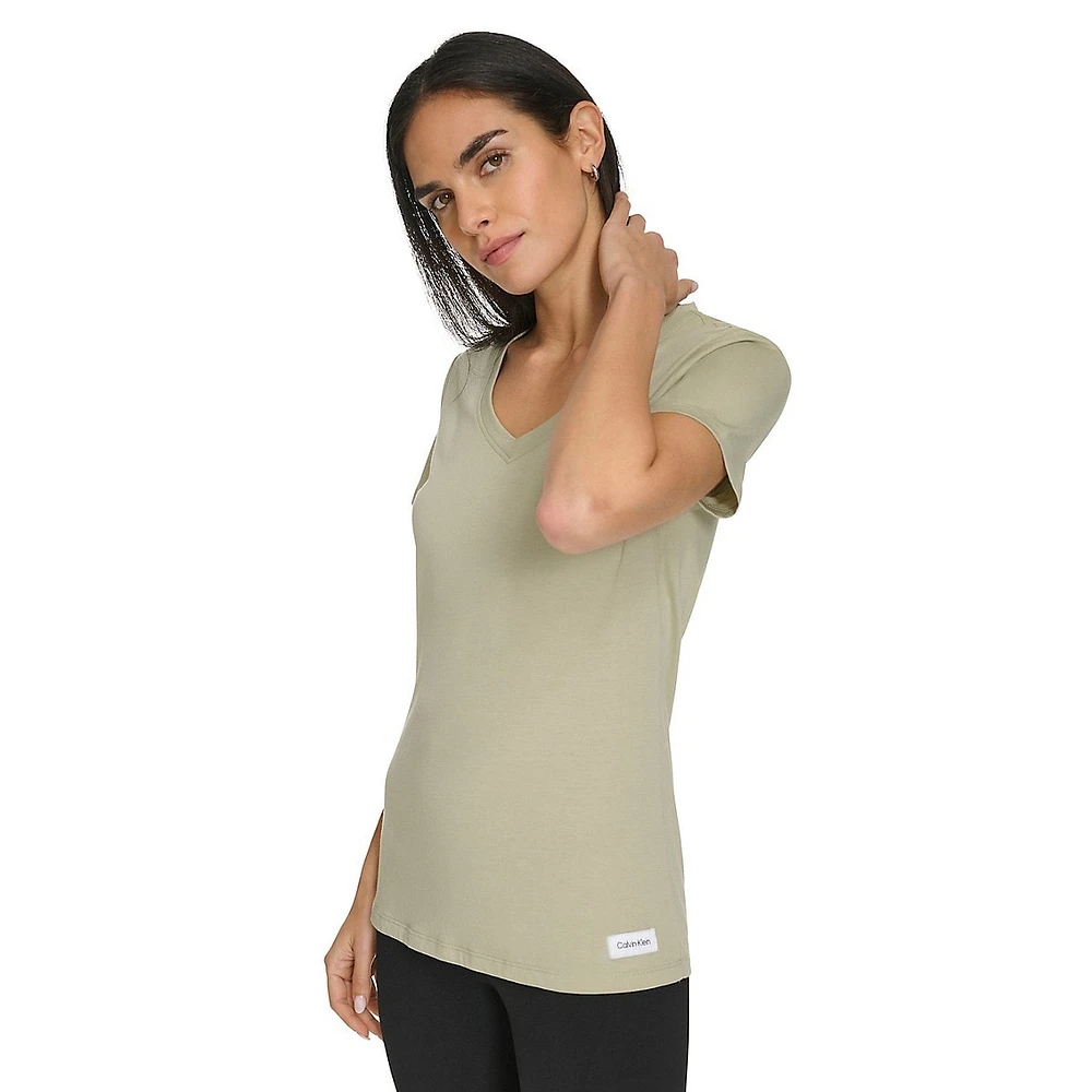 Relaxed-Fit V-Neck T-Shirt