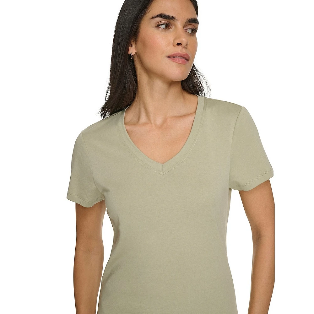 Relaxed-Fit V-Neck T-Shirt