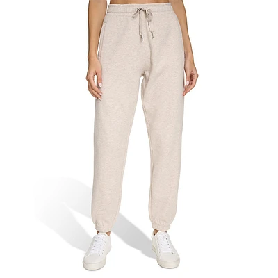 High-Waist Fleece Jogger Sweatpants