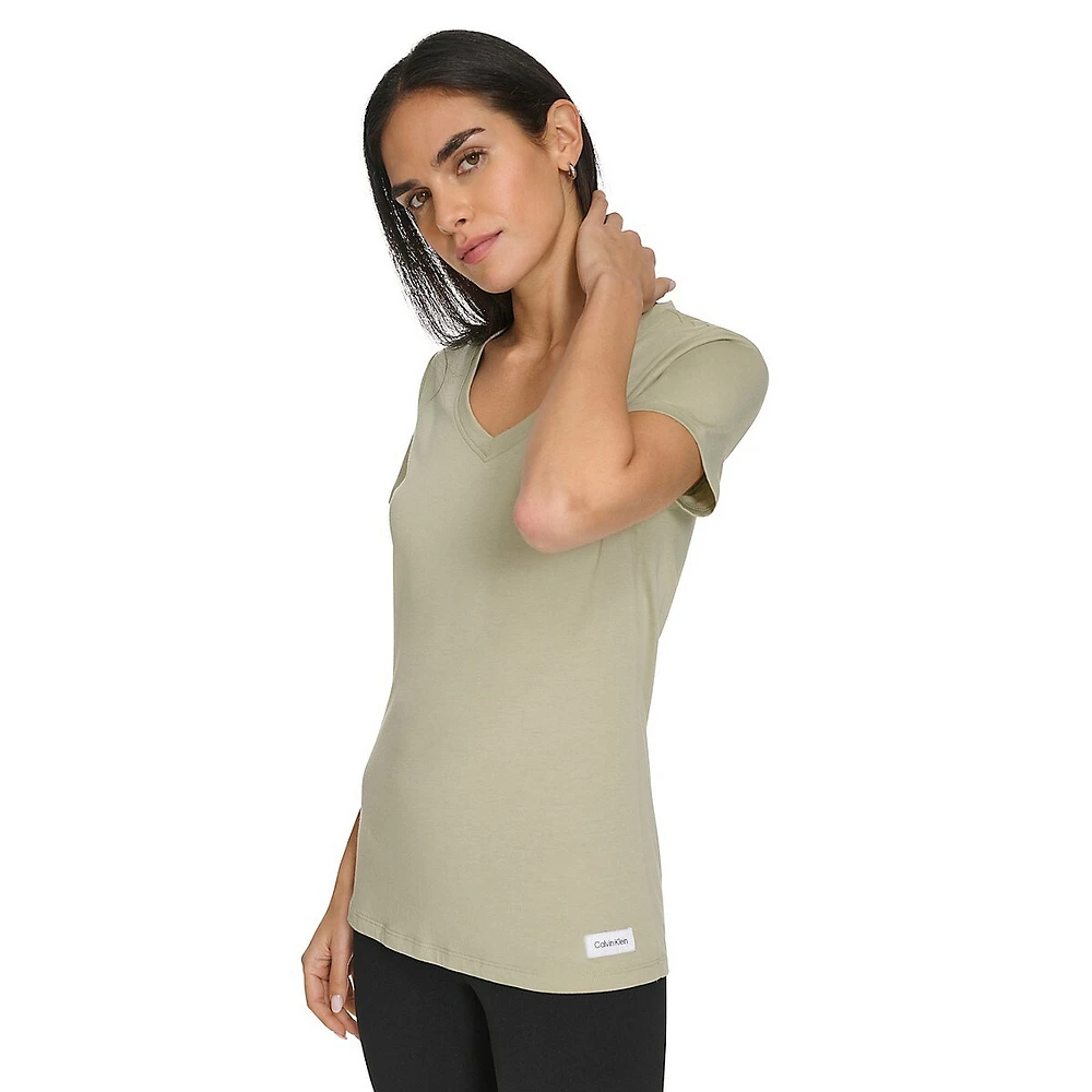 Relaxed-Fit V-Neck T-Shirt