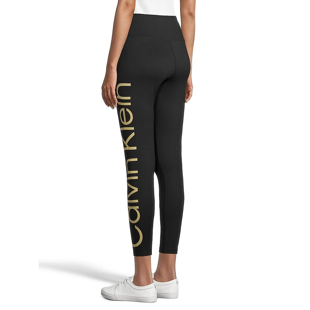 Legging pleine longueur avec logo