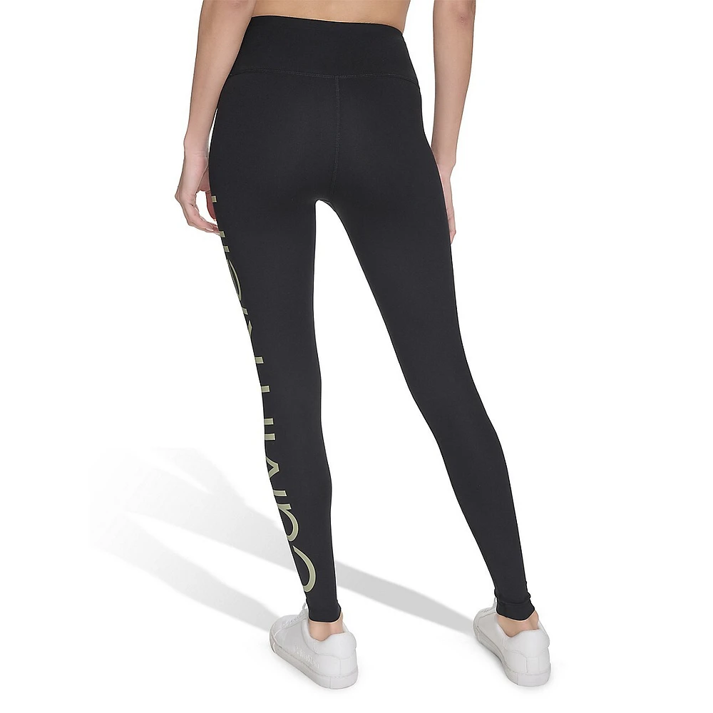 Legging pleine longueur avec logo