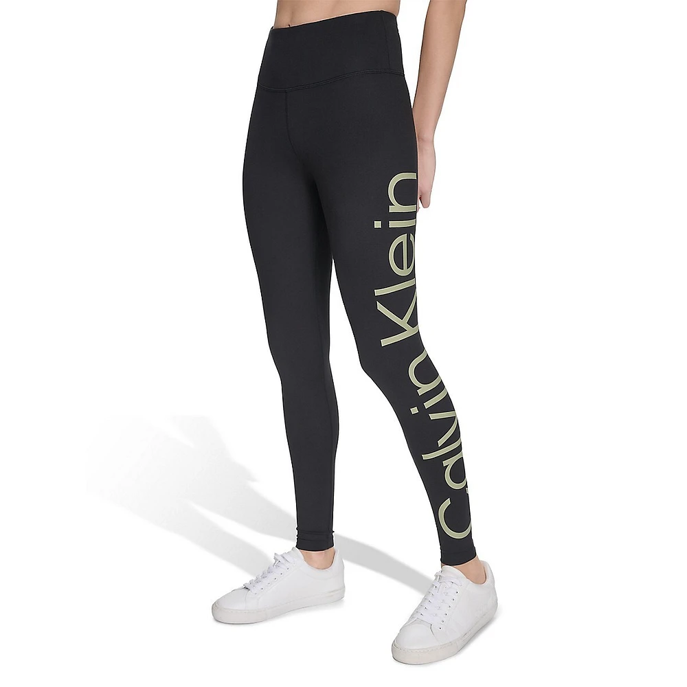 Legging pleine longueur avec logo