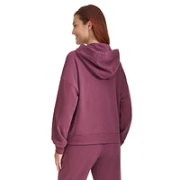 Metallic Shine Logo Hoodie