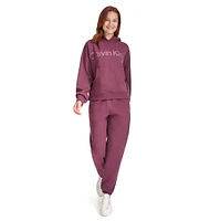 Metallic Shine Logo Hoodie